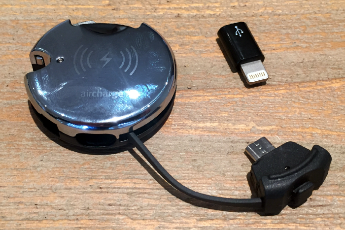 Wireless power for your smartphone by Aircharge   Review