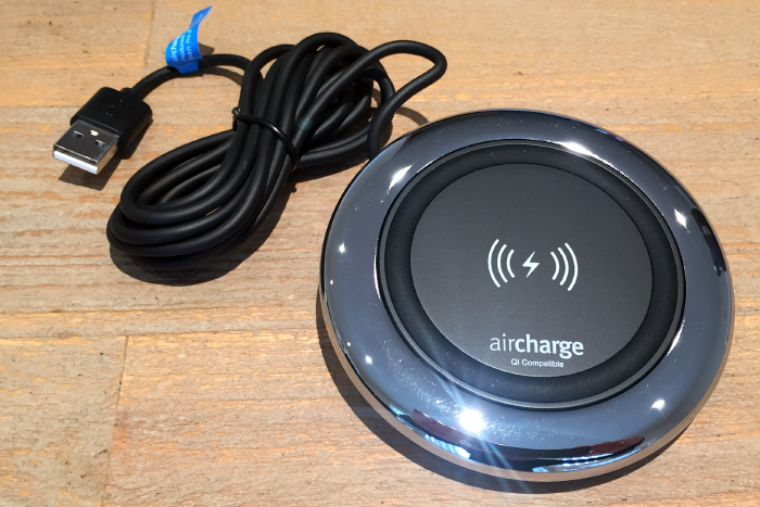 Wireless power for your smartphone by Aircharge   Review