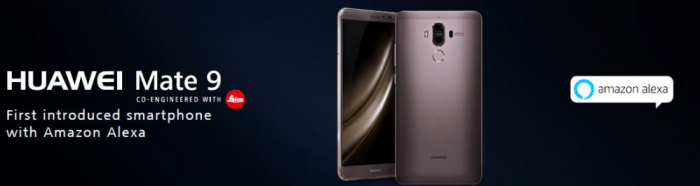 Huawei Mate 9 to get Alexa. Lets test it.