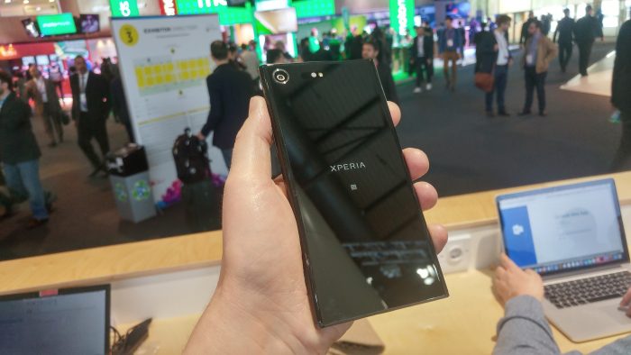 MWC   The Sony Xperia XZ Premium. Up close and personal.