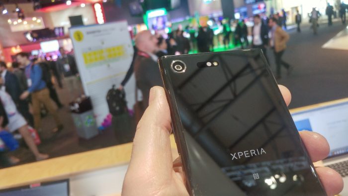 MWC   The Sony Xperia XZ Premium. Up close and personal.