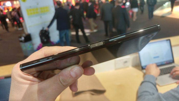 MWC   The Sony Xperia XZ Premium. Up close and personal.