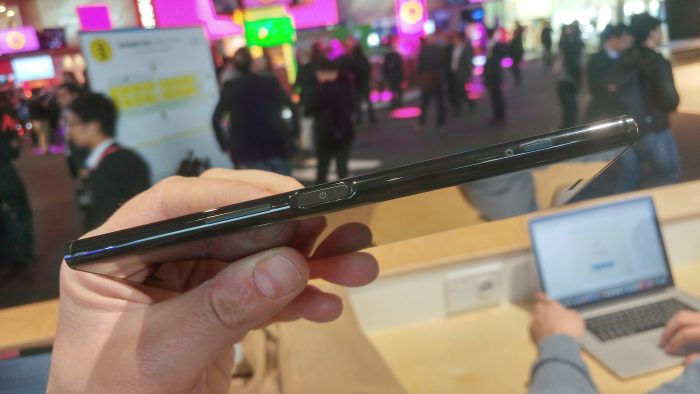 MWC   The Sony Xperia XZ Premium. Up close and personal.