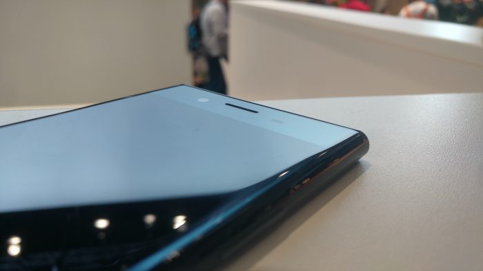 MWC   The Sony Xperia XZ Premium. Up close and personal.