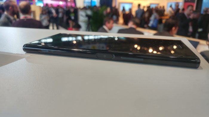 MWC   The Sony Xperia XZ Premium. Up close and personal.