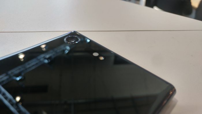 MWC   The Sony Xperia XZ Premium. Up close and personal.