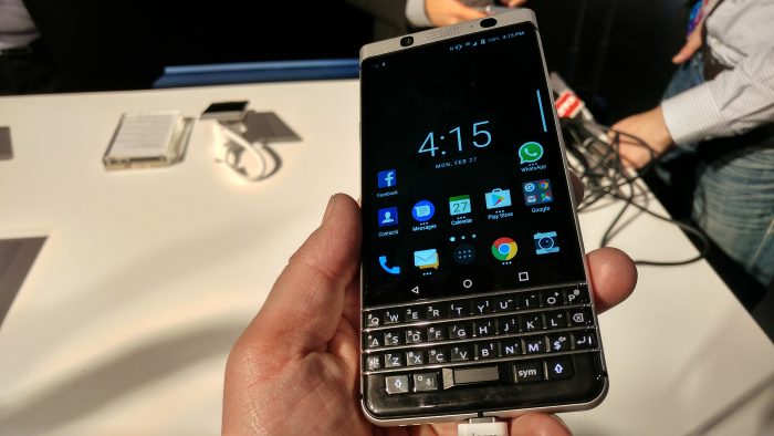 MWC   THAT new BlackBerry. Hands on with the KEYone