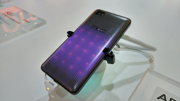 MWC   Alcatel goes back to the old days with the A5 LED