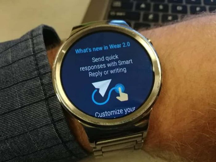 Android Wear 2.0 updates start rolling out