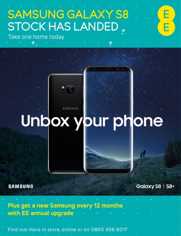Samsung Galaxy S8+ and S8   most Android pre orders on EE to date