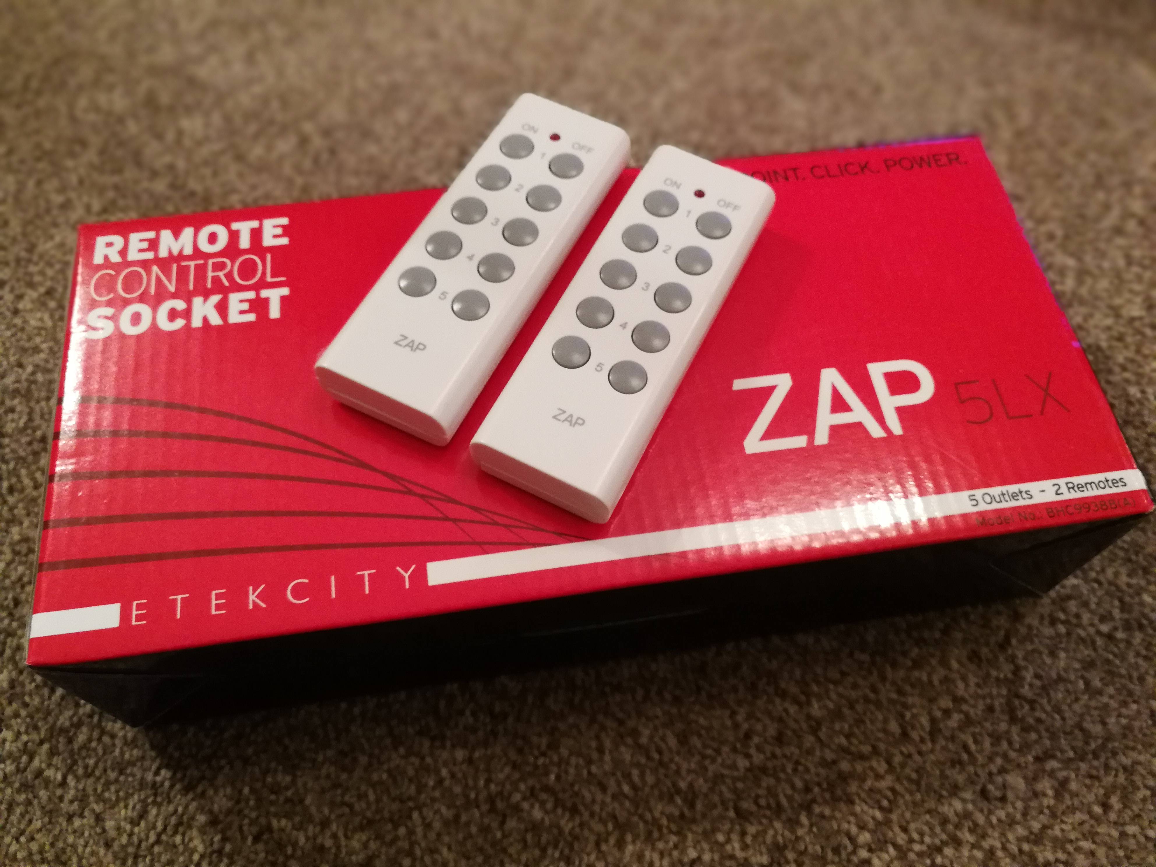Etekcity ZAP Wireless Remote Control Outlet Light Switch Review 