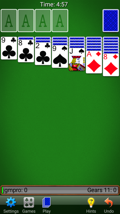 Solitaire   Get a more polished version