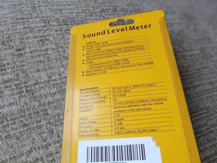 Dr Meter Sound Level Meter   Review