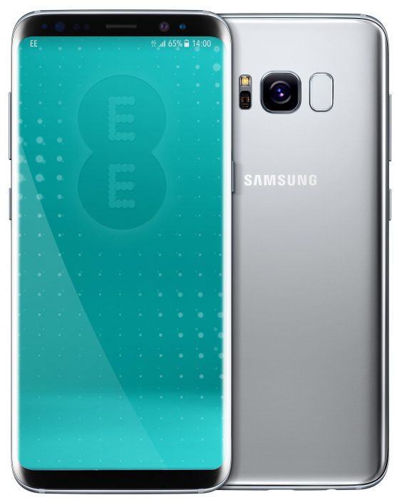 EE get the exclusive on the silver Galaxy S8 and S8+