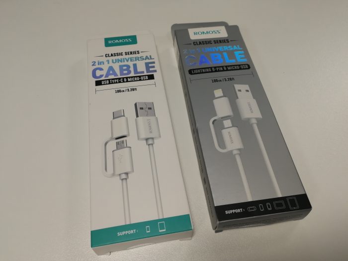 Romoss 2 in 1 Universal Cables   Review