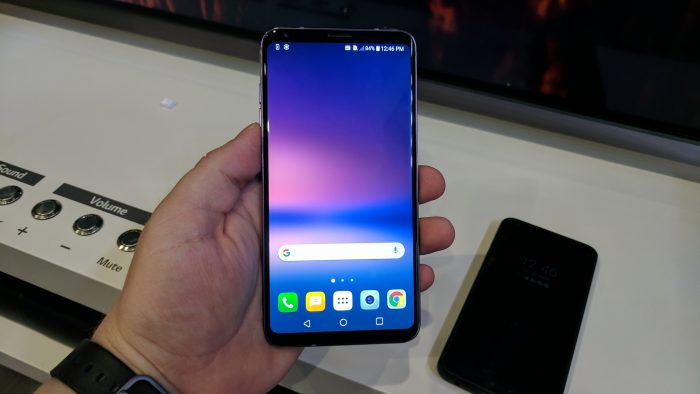 IFA   The LG V30, hands on