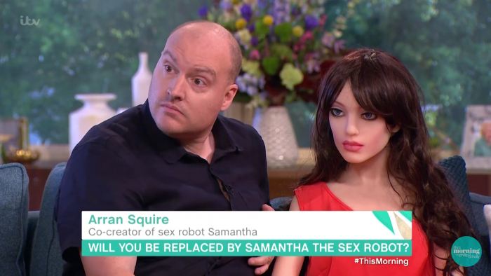 Say hello to Samantha, the AI robot that you can make love to.