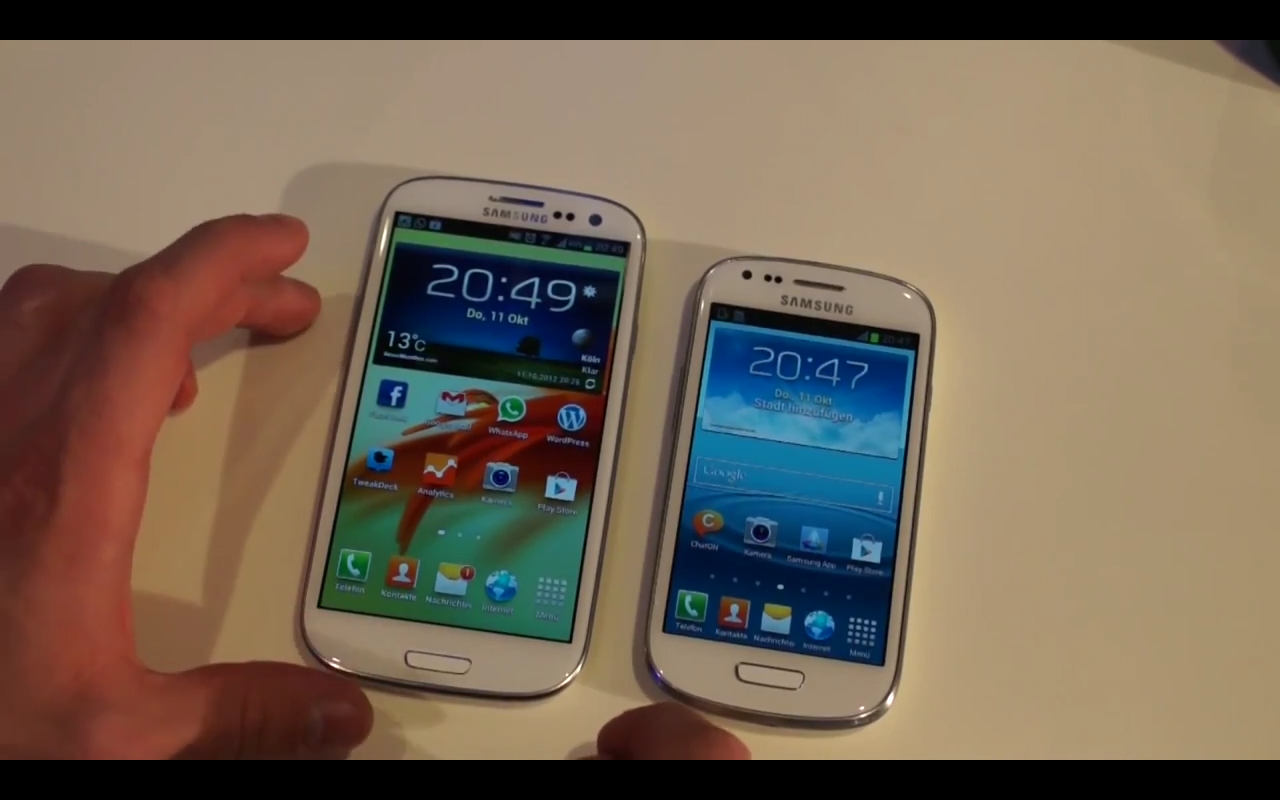 Samsung Galaxy S3 Mini Hands-On - Coolsmartphone