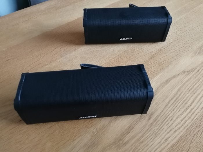 AOSM Dual Stereo Bluetooth Speakers   Review