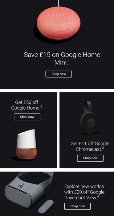 The Google Store Black Friday deals