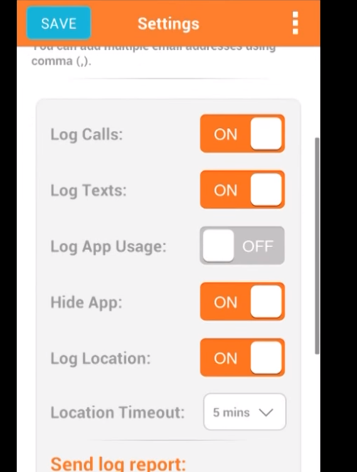 Easy Logger   A hidden mobile tracking app
