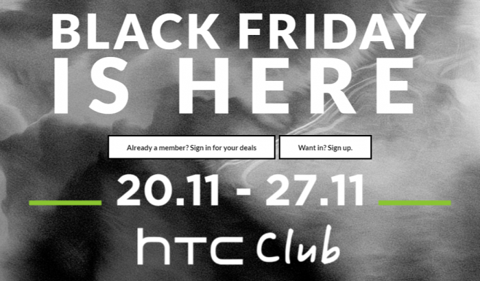 HTC Black Friday deals