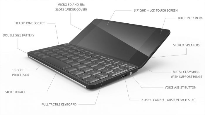 CES 2018: Planet Computers makes the Gemini PDA official!