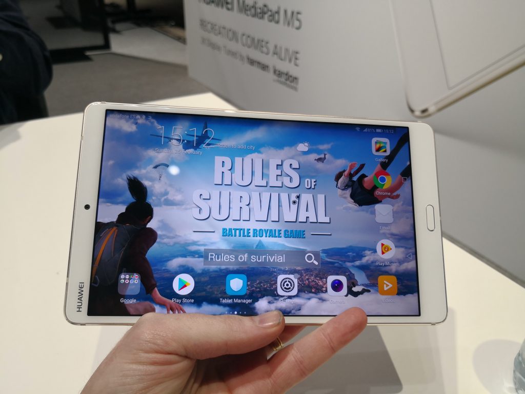 #MWC2018 Huawei Unveil Mediapad M5 series