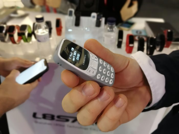 #MWC18   Want a tiny phone that you can stick in your ear?