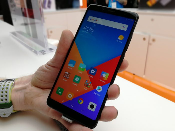 #MWC18   Hands on with the Xiaomi Redmi Note 5 Pro
