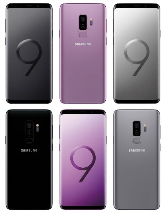#MWC18   Samsung Galaxy S9. Official images leak from the Samsung Unpacked app