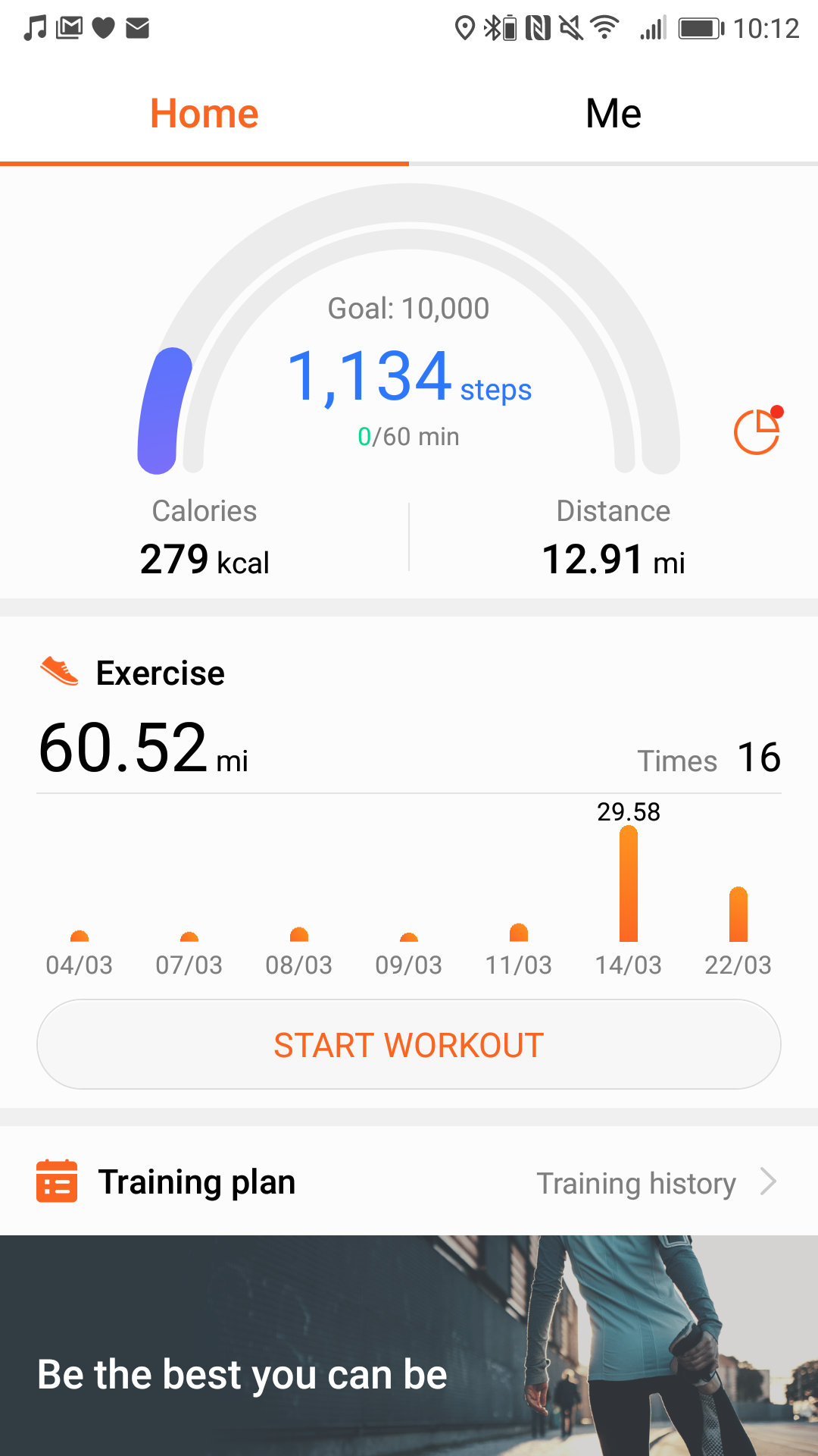 import mytracks data into google fit