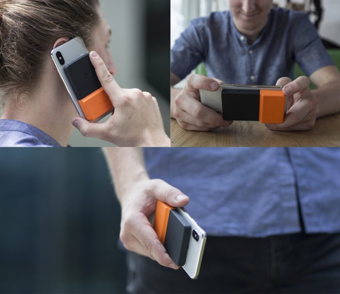 Running low on juice? Strap a brick to your phone!