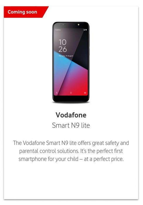 Vodafone launching N9 and N9 lite