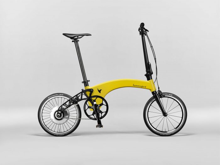 An electric folding bike thats actually light? Meet the Hummingbird