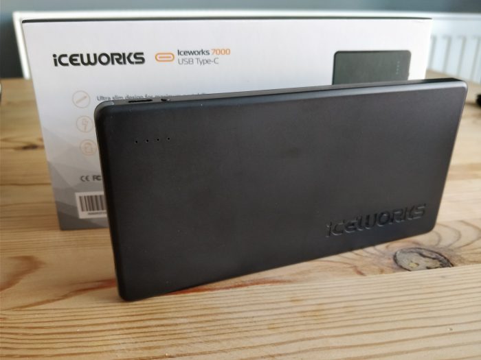 Iceworks 7000mAh USB Type C power bank   Review