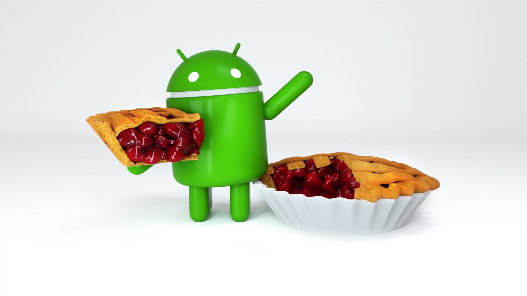 Android 9 Pie starts baking