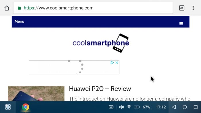 Huawei Desktop Mode   In action