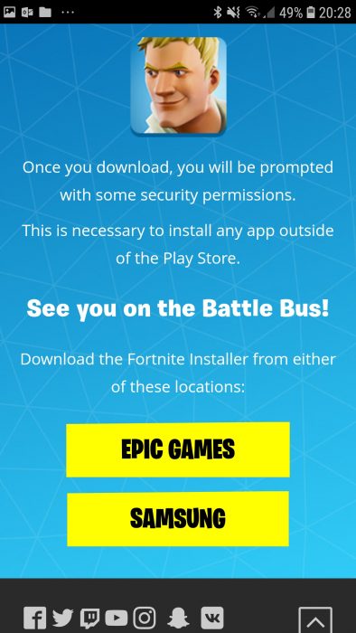 NOW AVAILABLE. Fortnite for Android. We go in! (VIDEO)