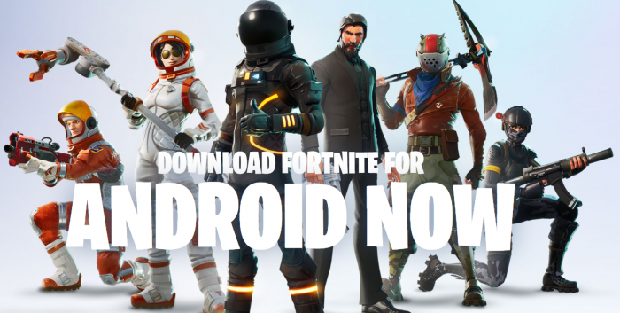 Fortnite for Android. It continues.