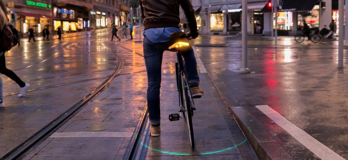 Smart bike lighting. Get Blinkers