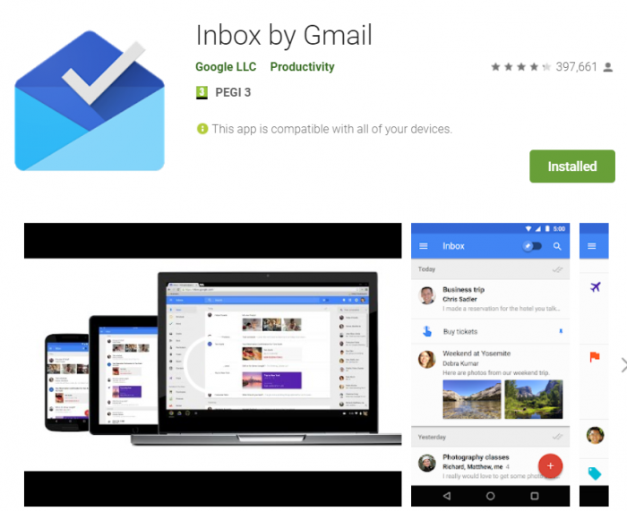 Inbox by Gmail. Its being killed off.