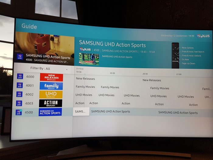 Samsung UE65NU8500 65 Smart 4K Ultra HD HDR Curved Led TV   Review