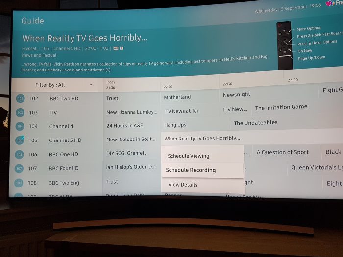 Samsung UE65NU8500 65 Smart 4K Ultra HD HDR Curved Led TV   Review