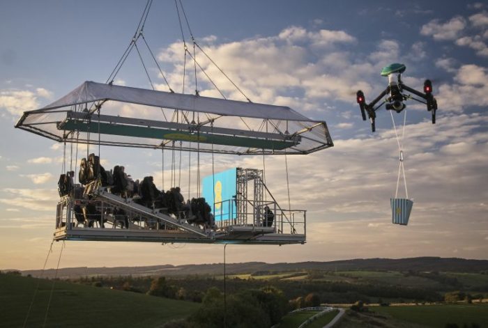 So, err.. EE put a cinema in the sky