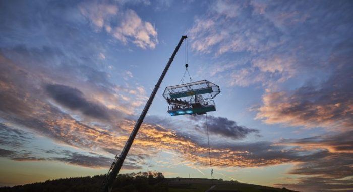 So, err.. EE put a cinema in the sky