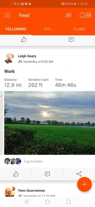 A week with the Honor 8X. Day 3   Strava and battery life!