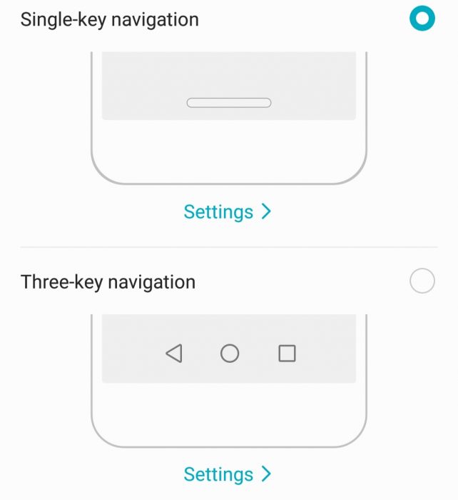 A week with the Honor 8X. Day 5 – The single key navigation
