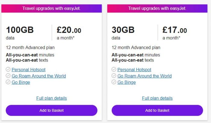 100GB data deal on Three. £19 per month, but we can tell you how to get it for nearly £14