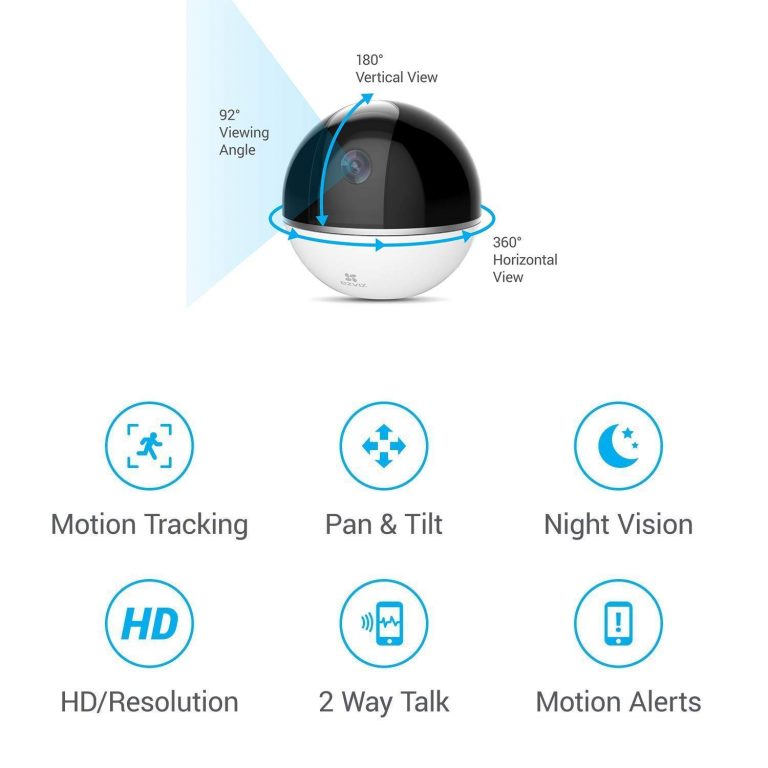 Ezviz   C6T Pan & Tilt Smart Home Security Camera   Review